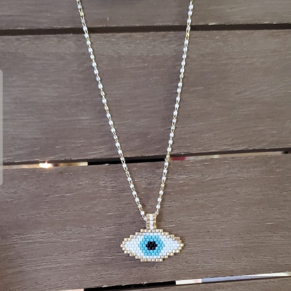Evil eye necklace